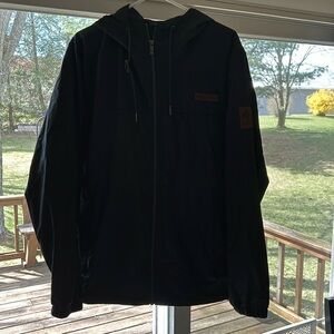 EUC men’s spring Columbia jacket-dark gray, size M